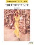 A woman in yellow dress walking down stairs.