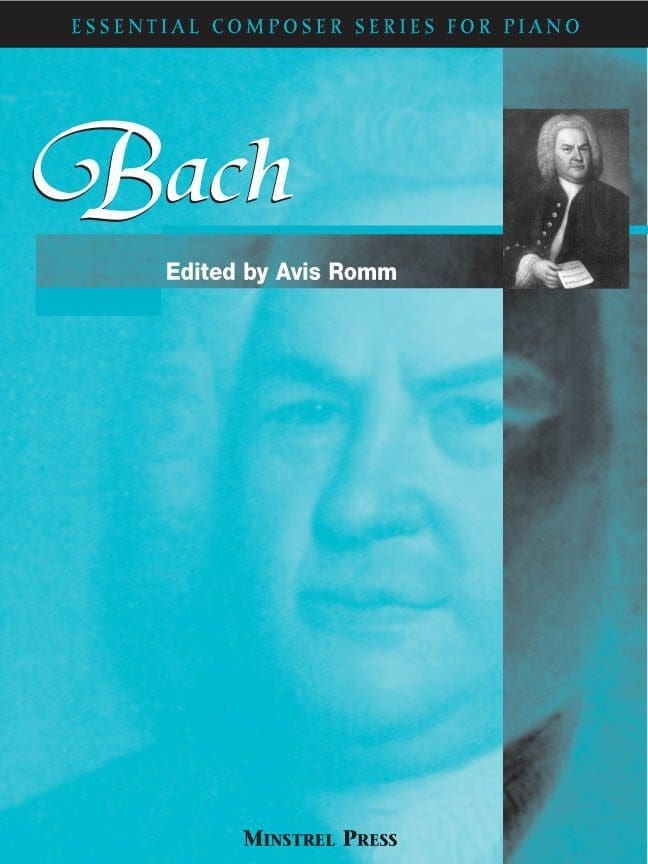 A book cover with an image of bach