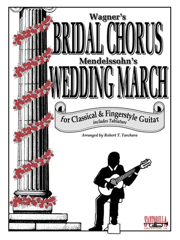 A sheet music cover for the bridal chorus.