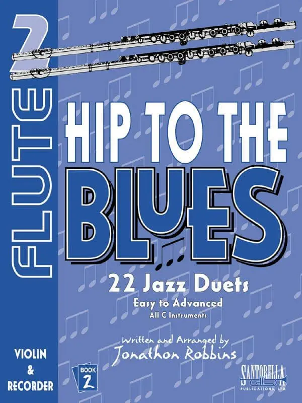 A flute book cover with the title of the book.