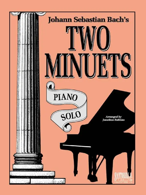 A book cover with two piano players and a pillar.