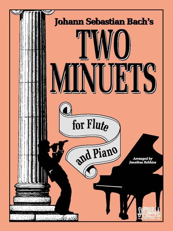 A book cover with a man playing the flute