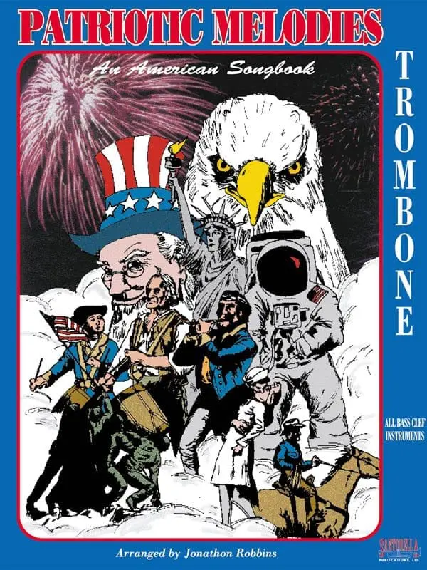 A book cover with an eagle and people in the background.