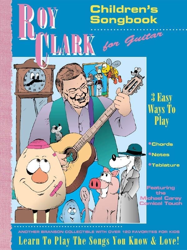 A book cover with an image of a man playing guitar.