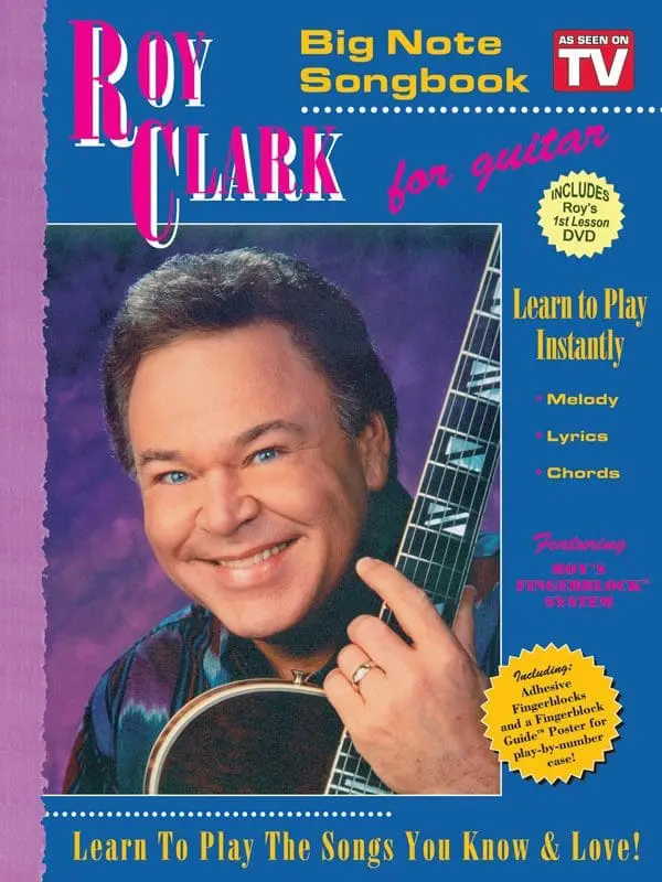 A book cover with an image of a man holding a guitar.