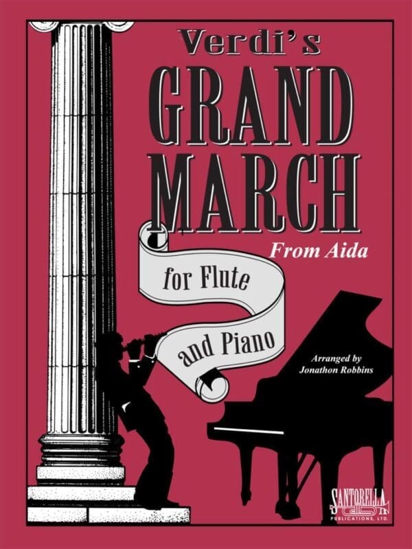 A cover of the book grand march from aida.