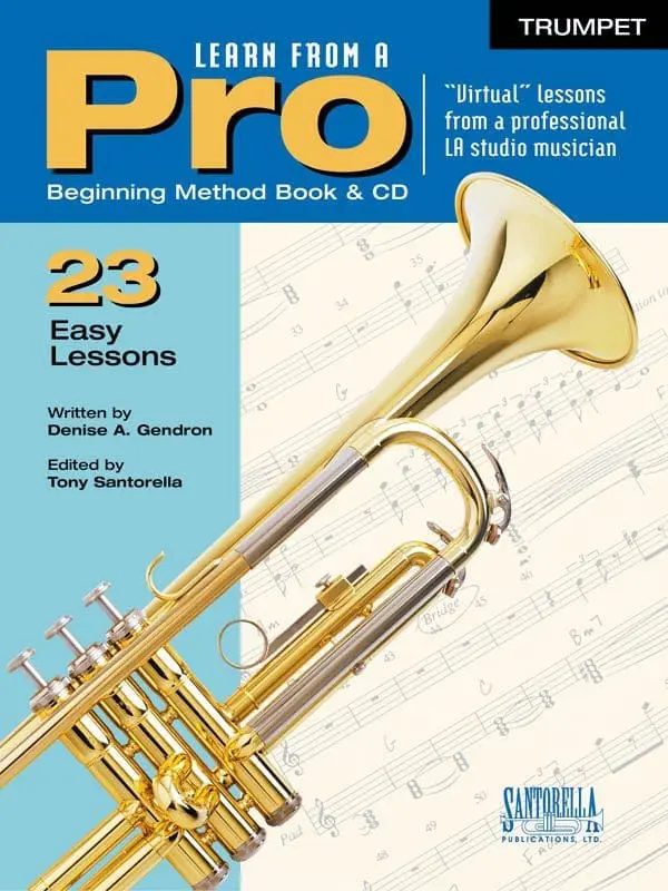 A picture of the cover for the book trumpet pro.