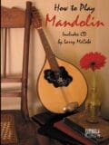 A book cover with an image of a mandolin.