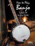 A banjo sitting on top of a wooden floor.