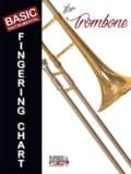 A trombone sitting on top of a sheet music.