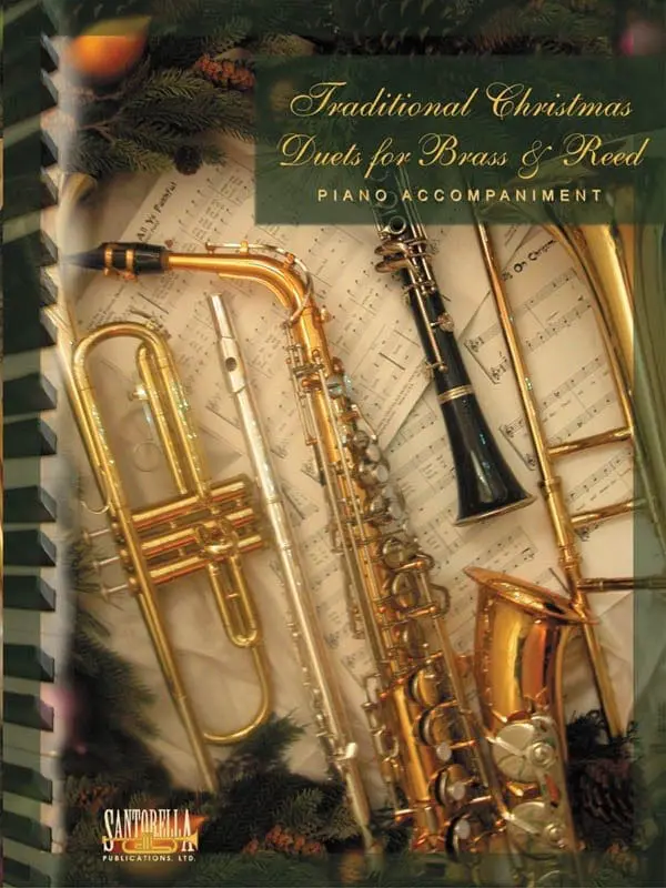 A book cover with many different instruments on it