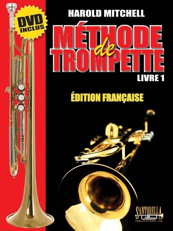 A book cover with a trombone and trumpet.
