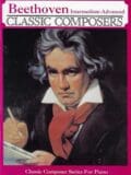 A painting of beethoven with the caption " classic composers ".