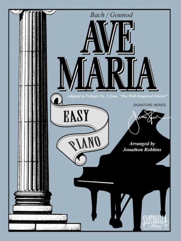 Ave maria easy piano