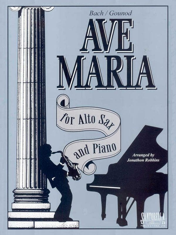 Ave maria for alto sax and piano
